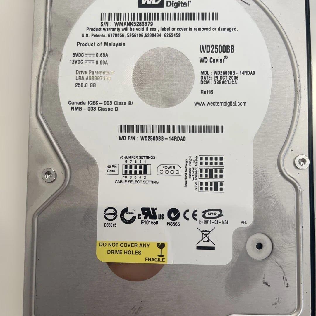 Western digital HDD セット
