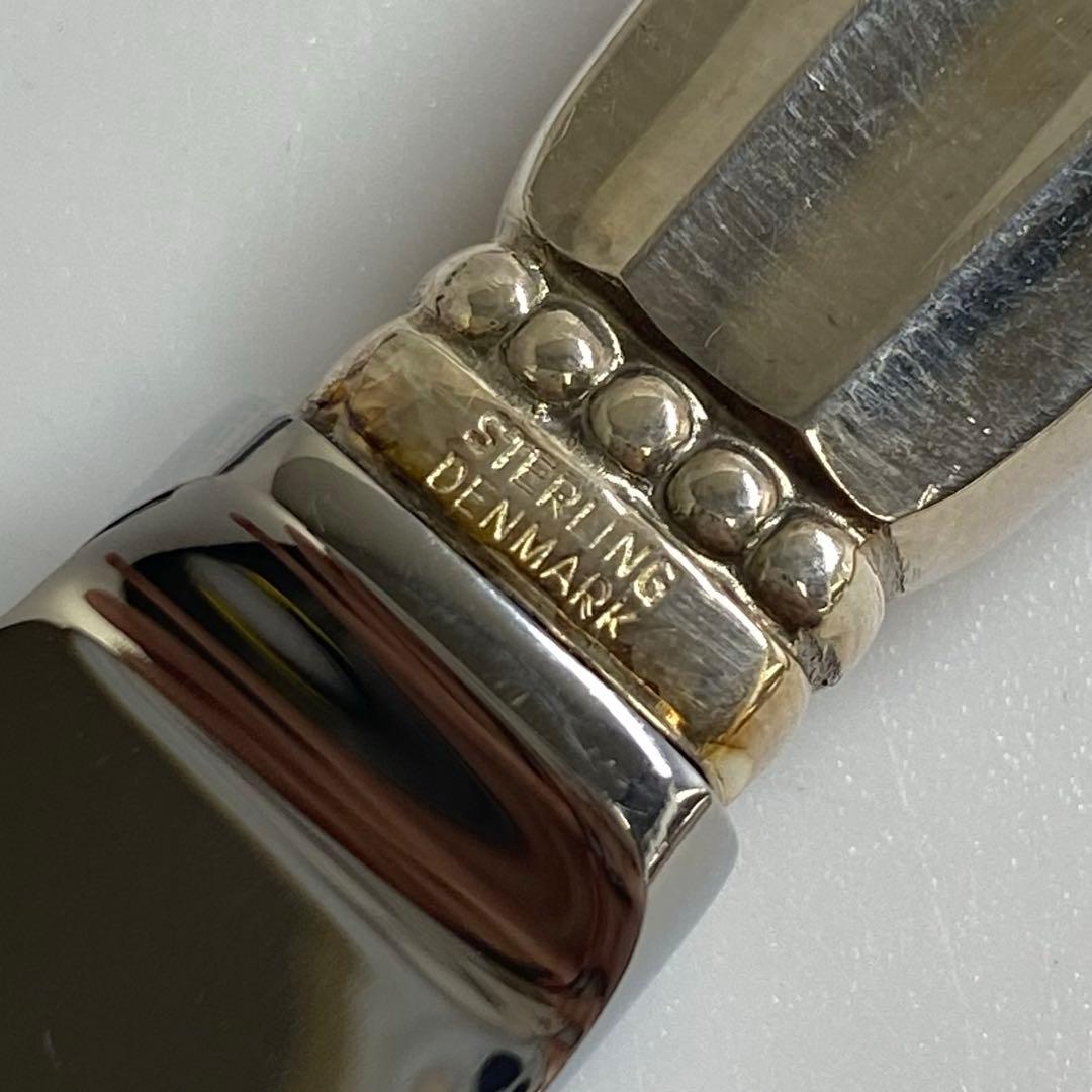 ジョージジェンセン　エコーン　バターナイフ　6本　273g 共袋付