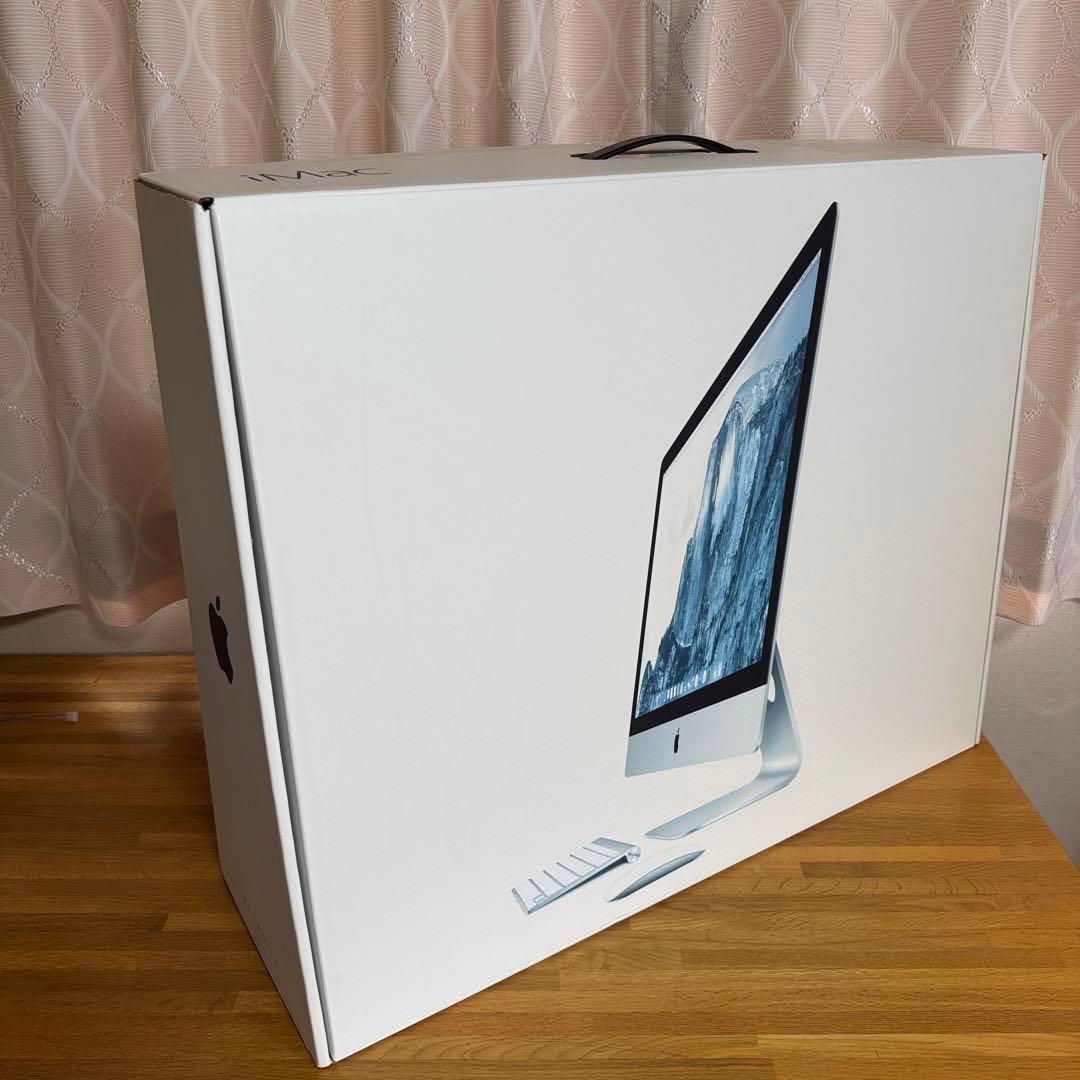 【美品】iMac27インチ 新品純正キーボード&マウス付き