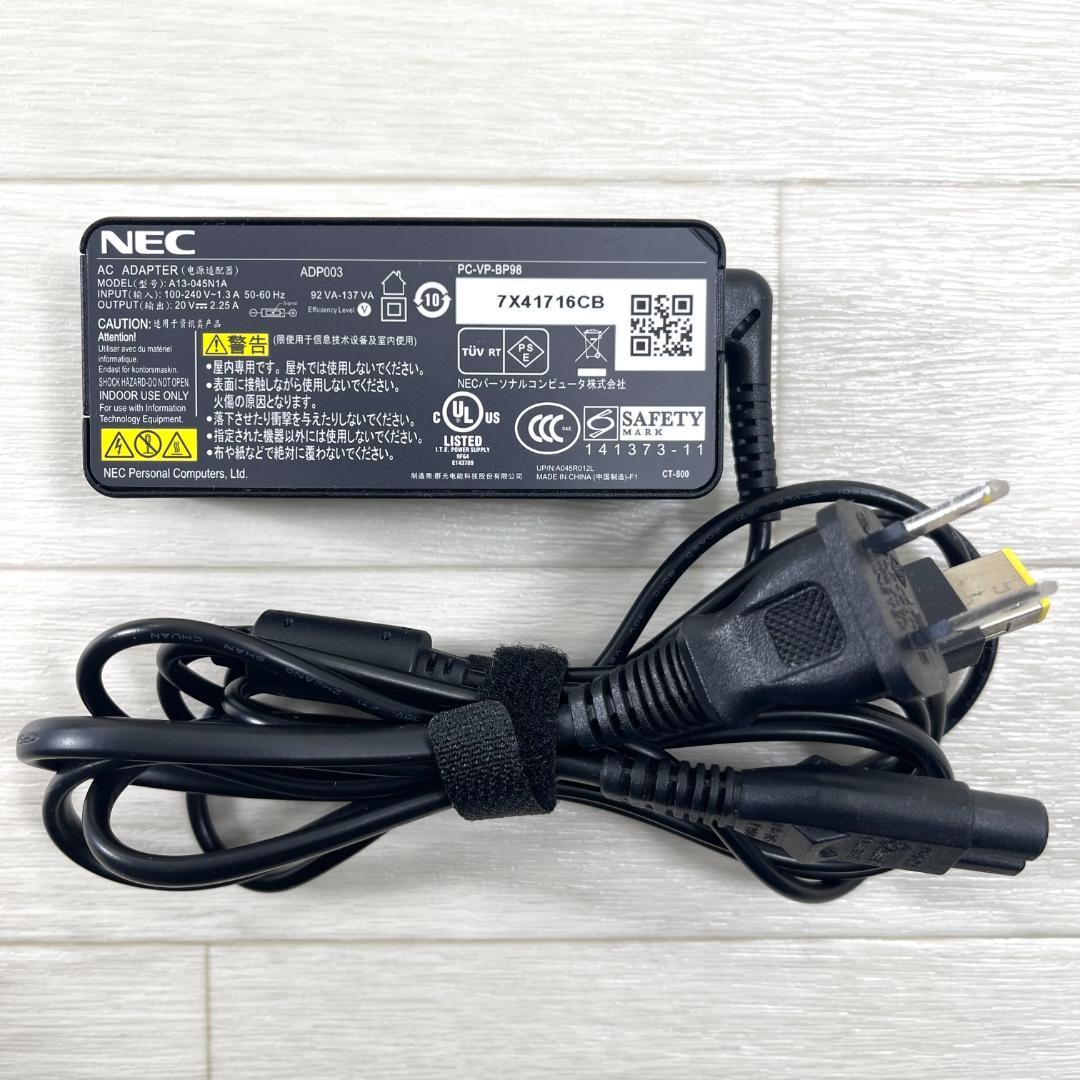 NEC i7 高速SSD500 メモリ8G Windows11 ノートパソコン