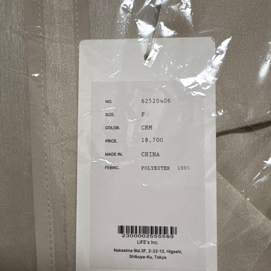 新品未使用anuke アンヌークSatin Tailored Shirts