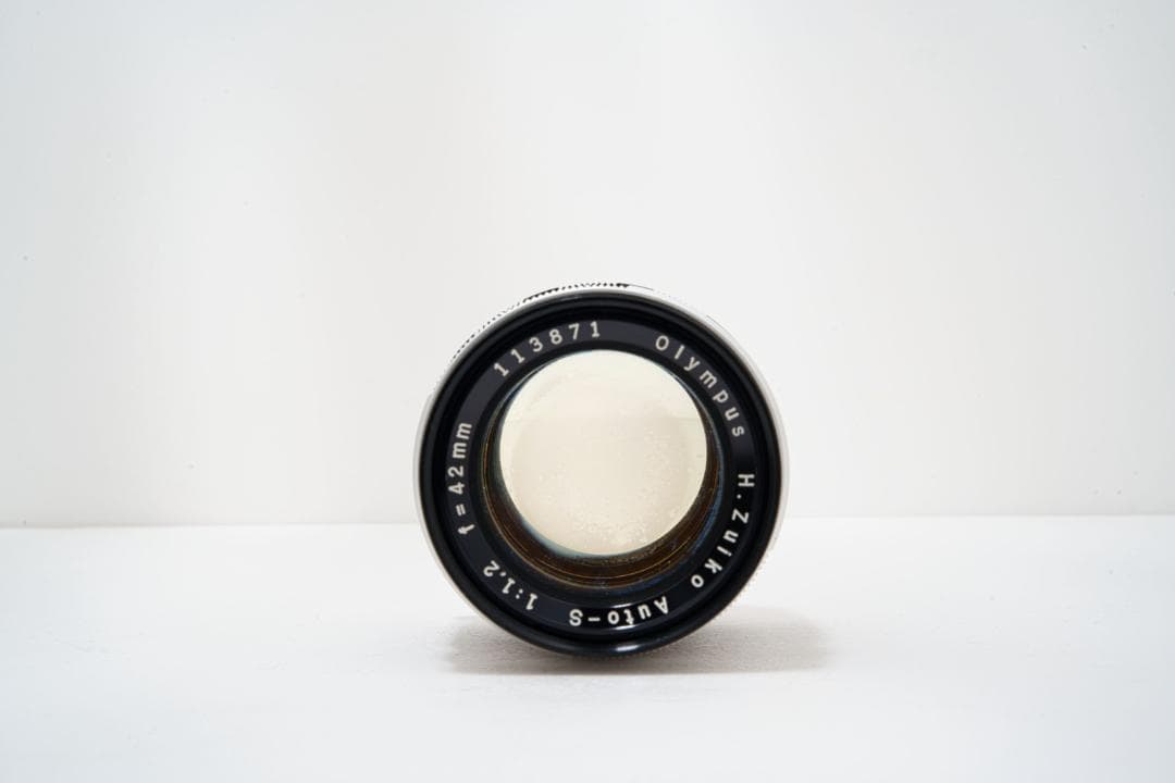 【希少完動】Olympus H.Zuiko Auto-S 42mm f/1.2