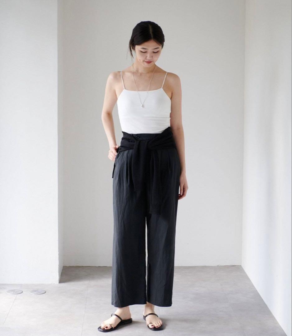 EMILY WEEK 新品 オーガニックコットン混ストレッチブラキャミソール