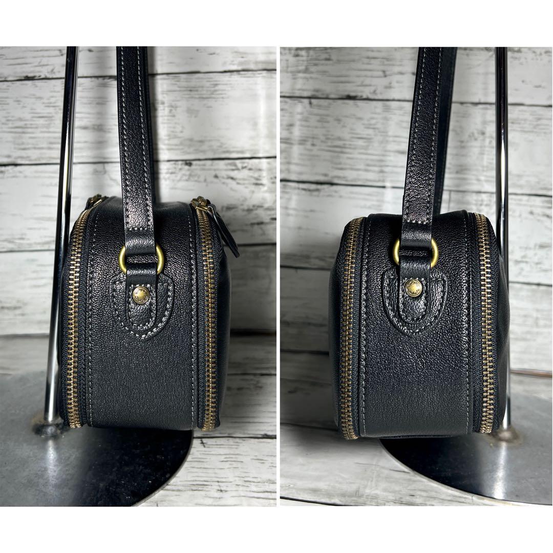 ＊sara＊✨Dakota ダコタ お財布ショルダーバッグ斜め掛けレザー黒