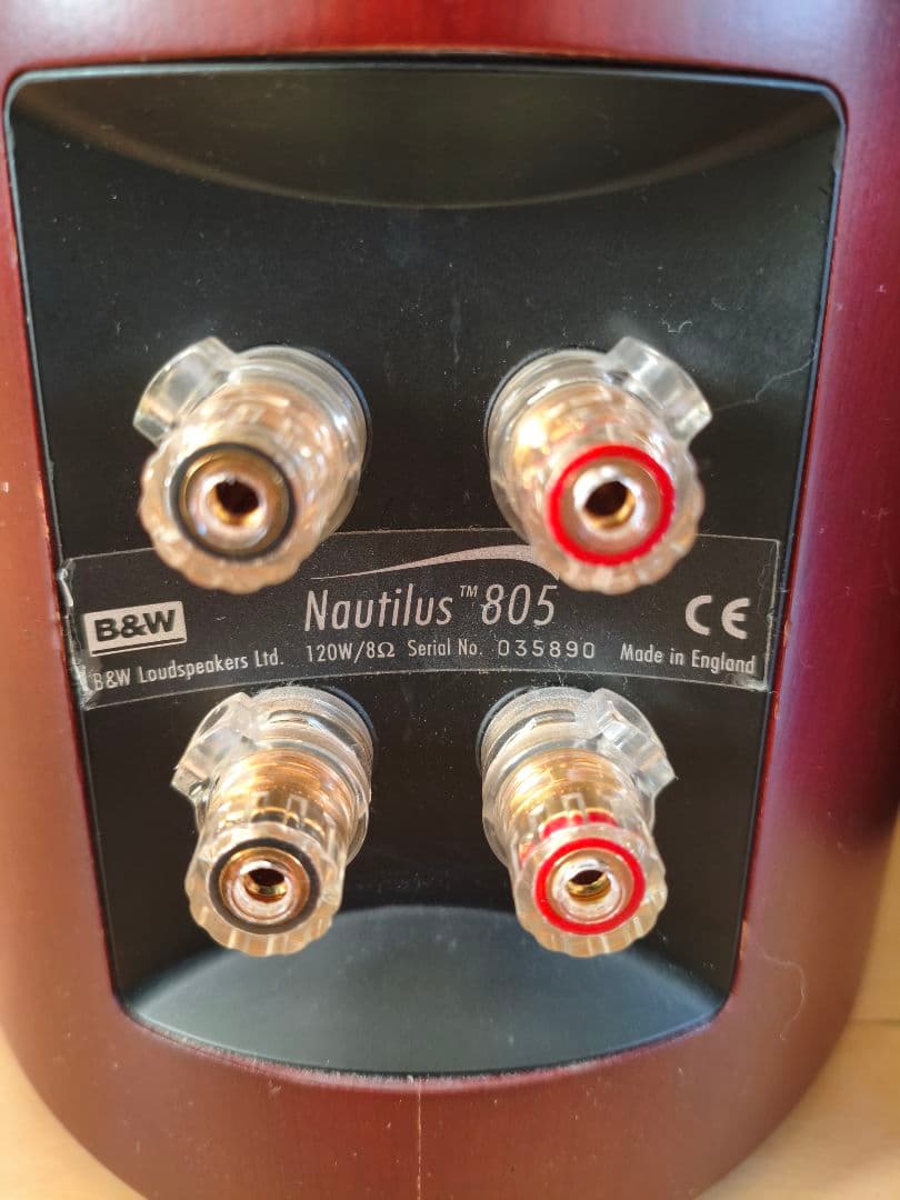 r*d様 B&W Nautilus 805 ノーチラス ツイーター新品に交換済み