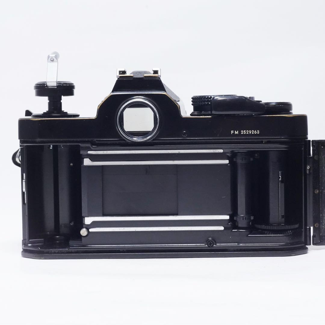 Nikon FM ブラック フイルム一眼レフカメラ 動作確認済