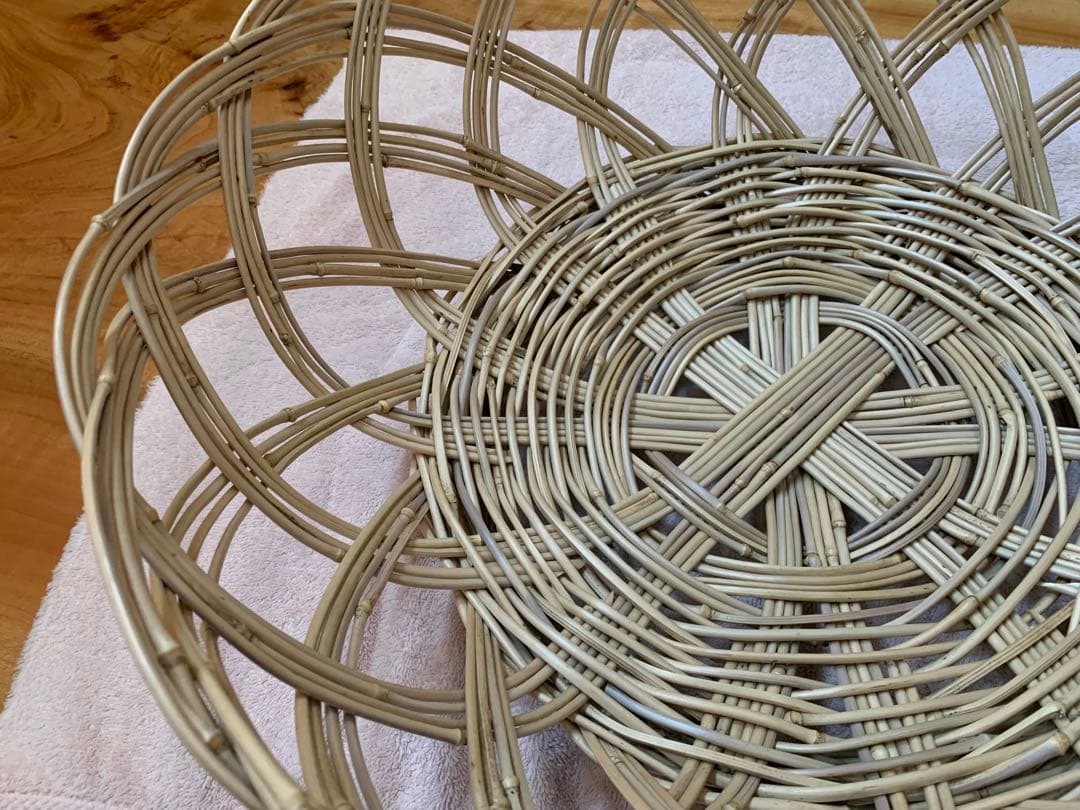 竹かご　虎竹　洗濯籠　特大