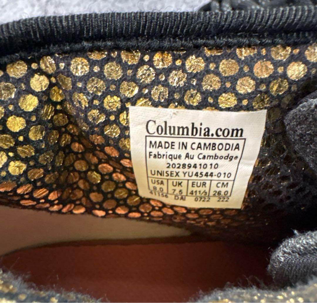 Columbia コロンビア サップランド スノーブーツ 26.0 WP 黒