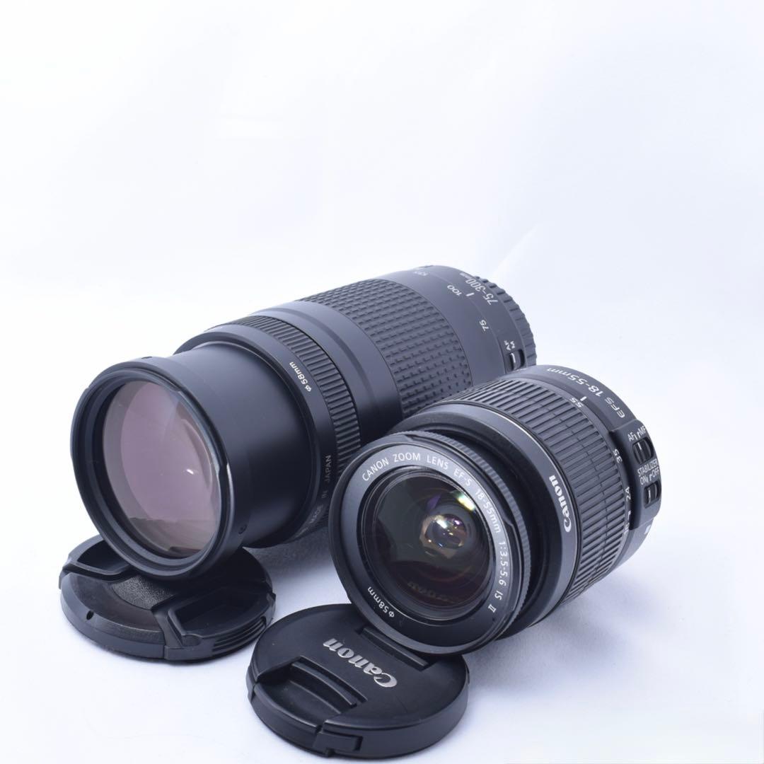 ✨卒業や入学式、旅行などに✨️Canon Kiss X7 ダブルレンズセット