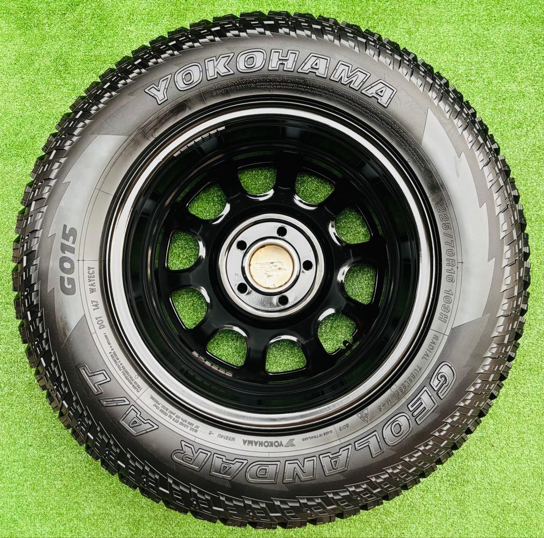 デイトナSS 225/70R16 ヨーコハマ ジオランダーデリカ エクストレイ