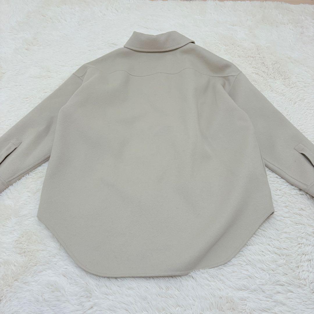 人気✨セオリー LUXE NEW DIVIDE オーバーサイズシャツジャケット