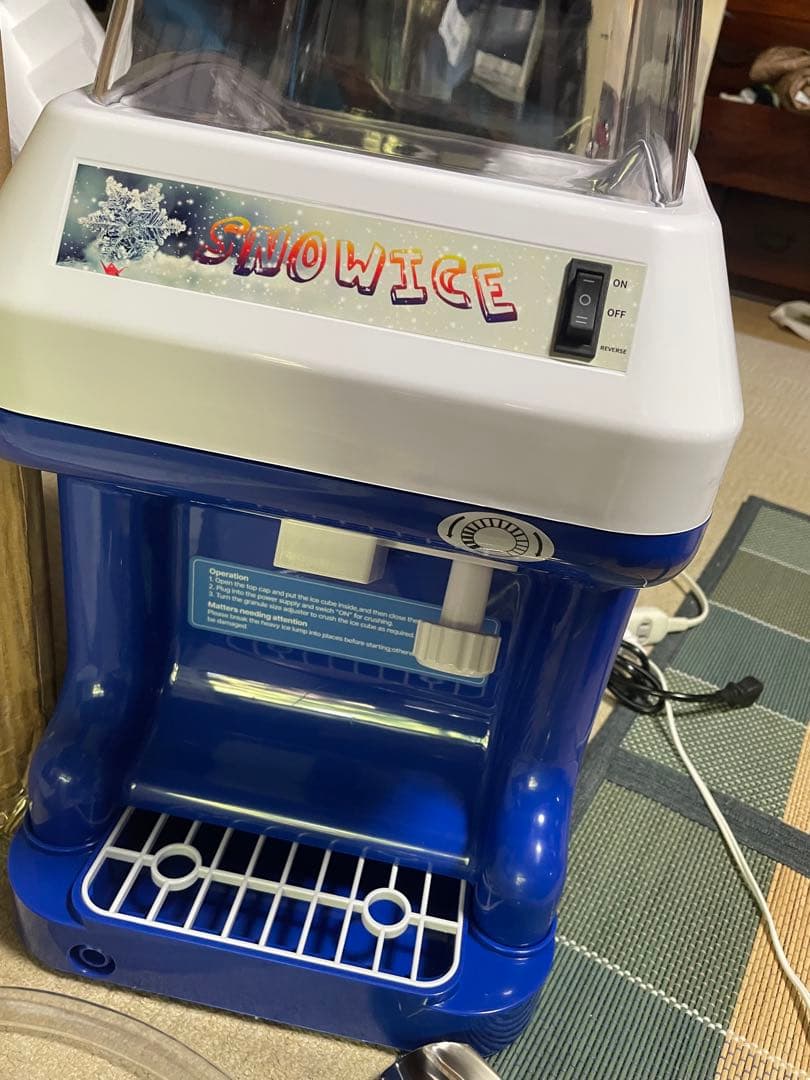 業務用　かき氷機　未使用