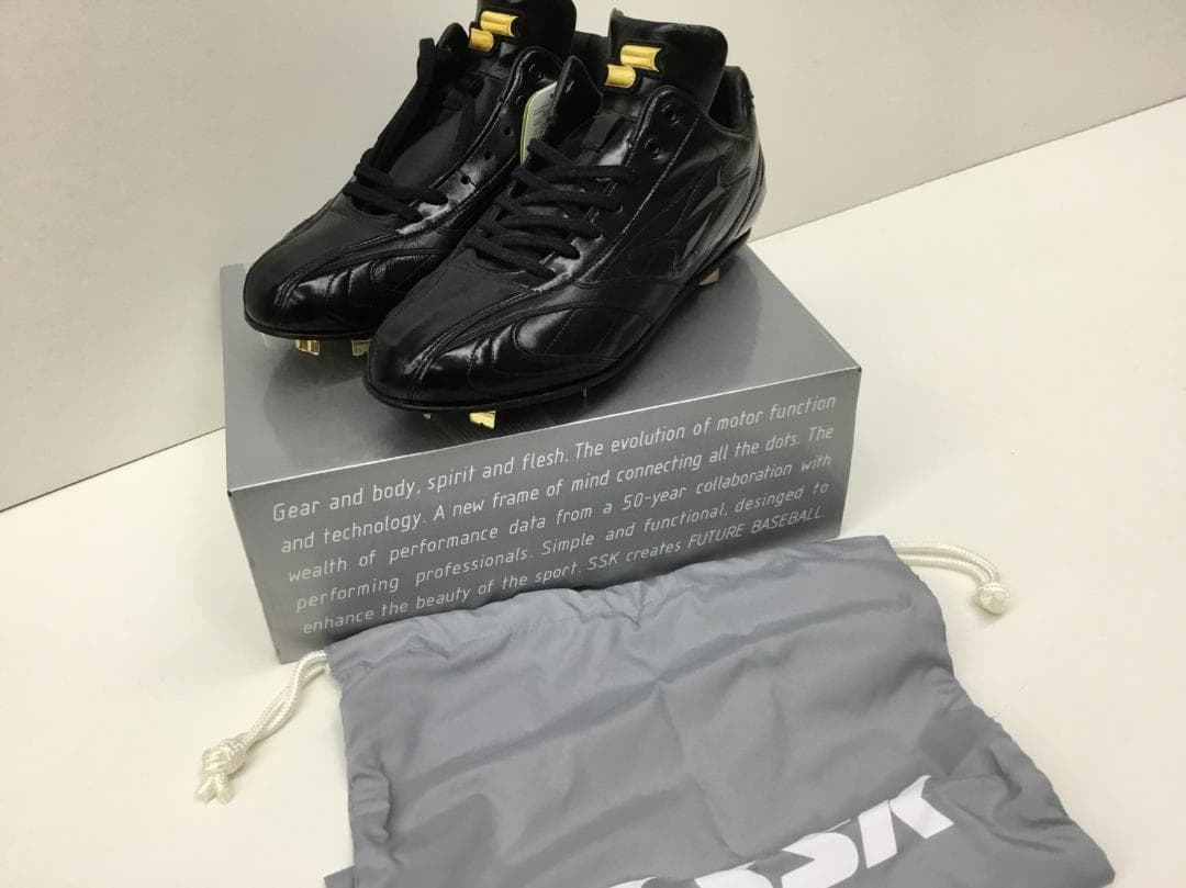 未使用 長期保管品 野球革底スパイクシューズ ssk エスエスケイ 28.5cm
