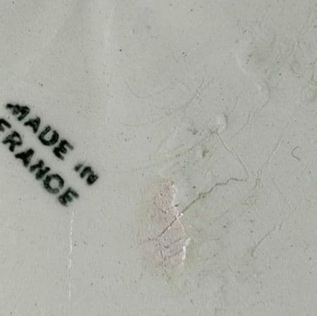 希少　美品　クレイユモントロー　オクトゴナル　フランスアンティーク