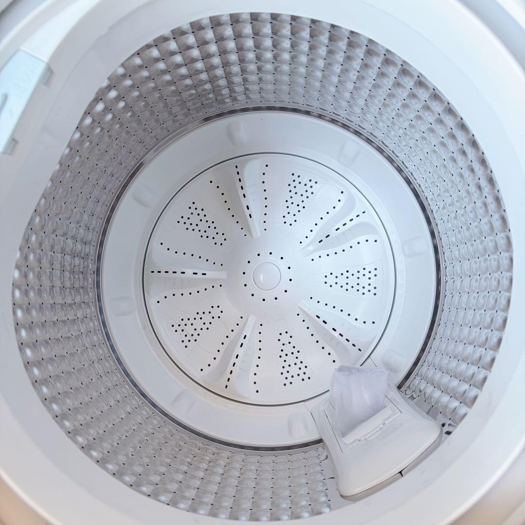 運搬取付無料！ダブルブラック純正Haier冷蔵庫洗濯機2点セット！完動超美品！黒