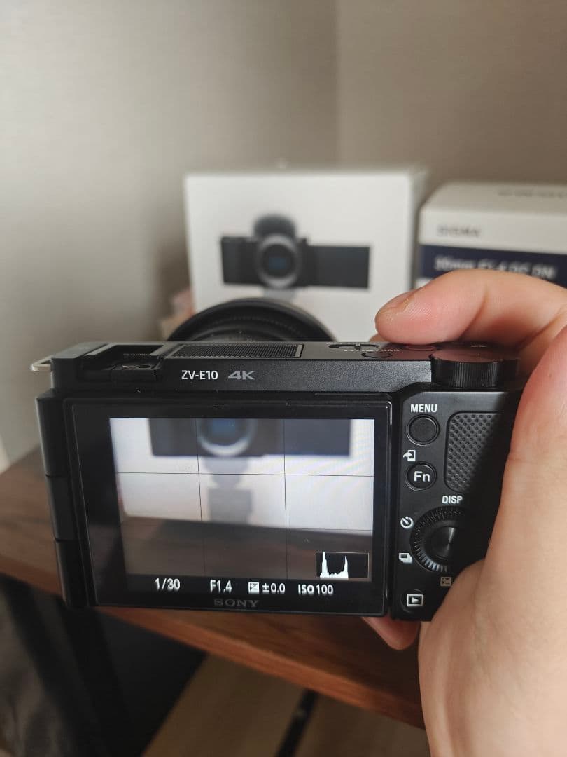 美品 ソニー SONY ZV-E10 ミラーレス一眼カメラ SIGMA レンズ