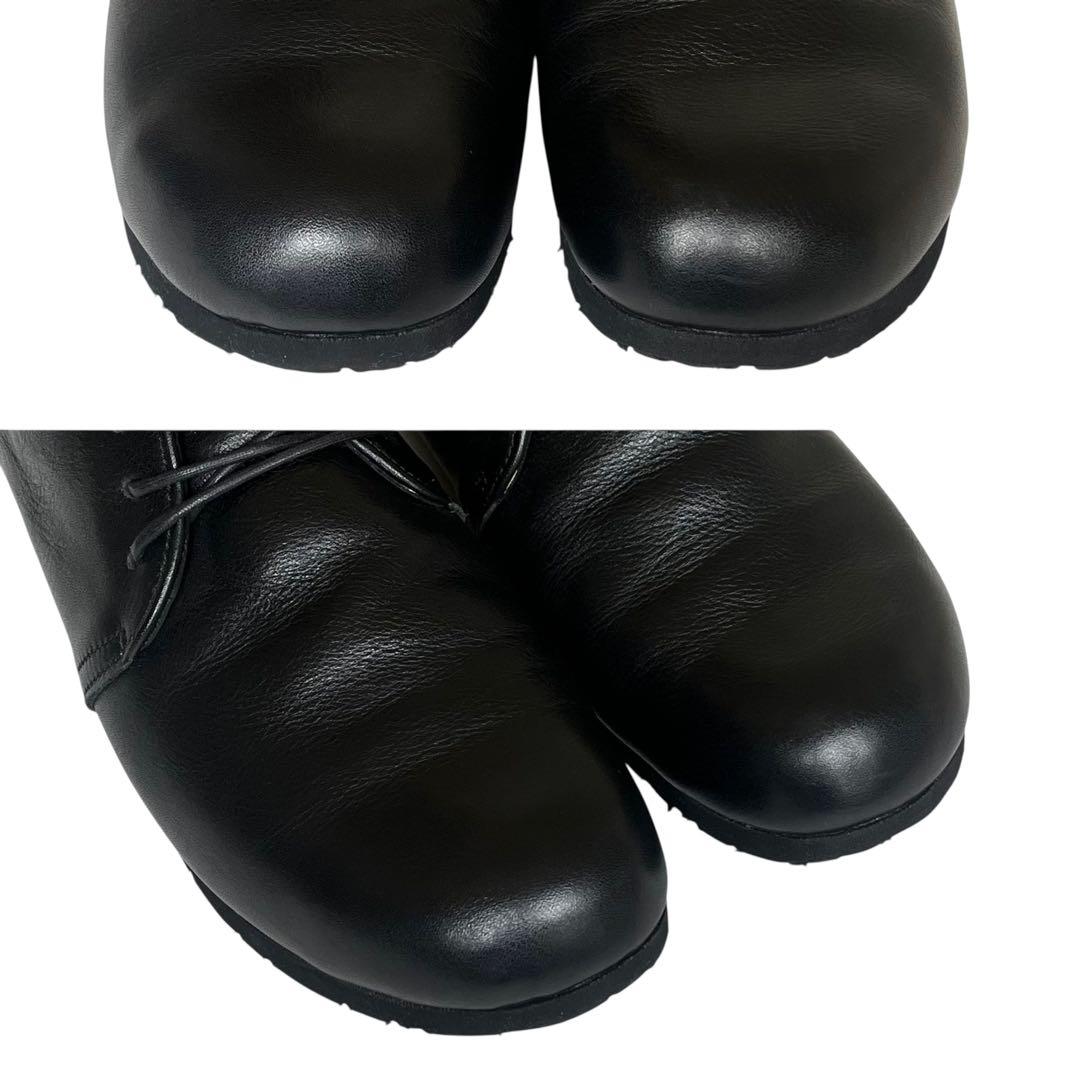 【極美品】nakamura 27D C-06 レザーシューズ vibram 黒