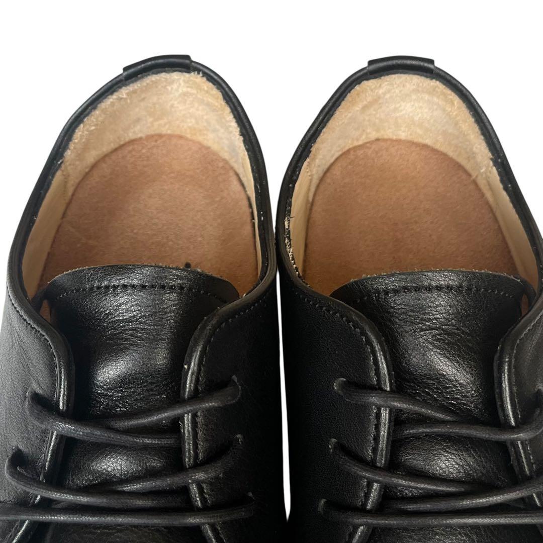 【極美品】nakamura 27D C-06 レザーシューズ vibram 黒