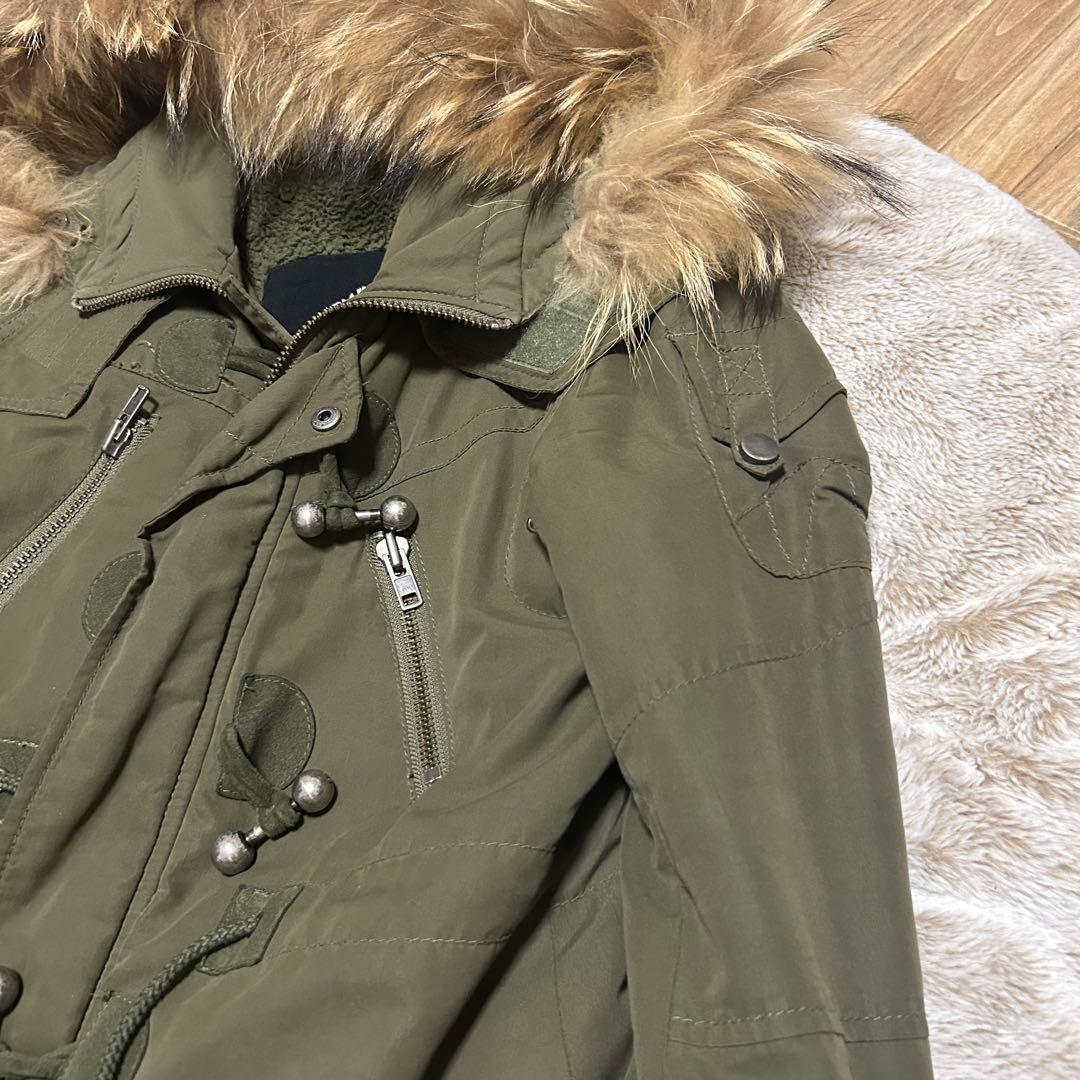 SLY スライ y2k グランジ　モッズコート　平成　00s N3B ロング