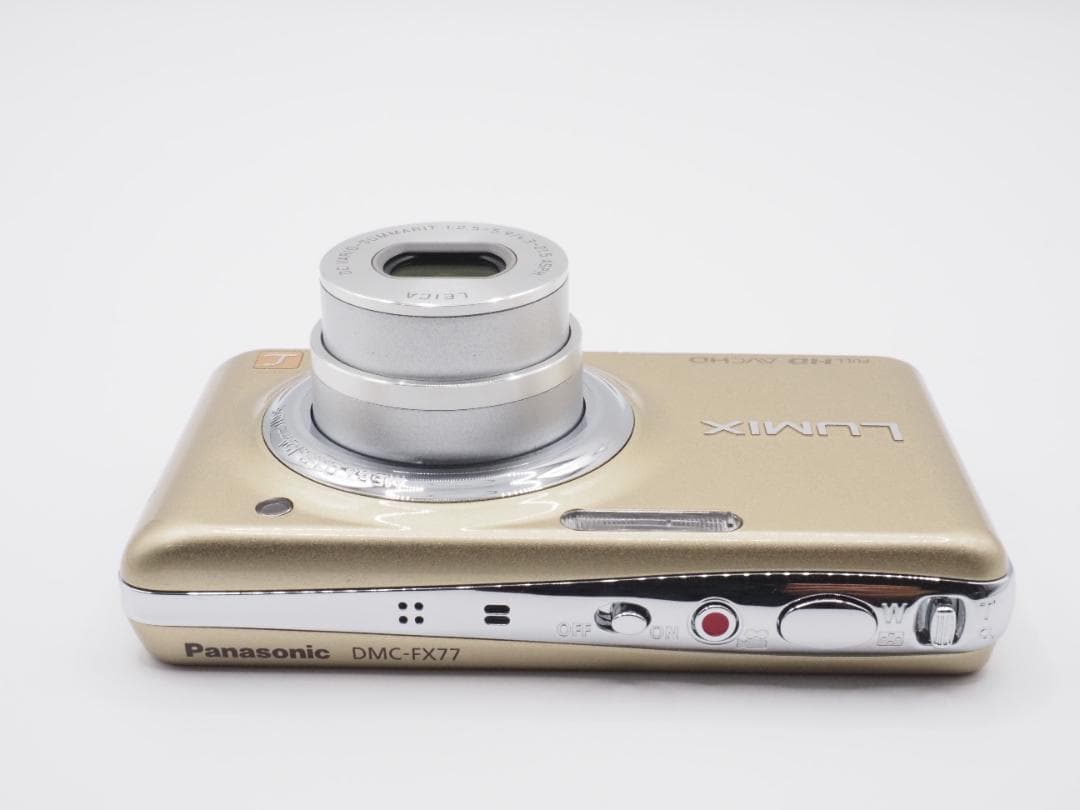 ■良品■ パナソニック LUMIX DMC-FX77 （ゴールド）♯0556