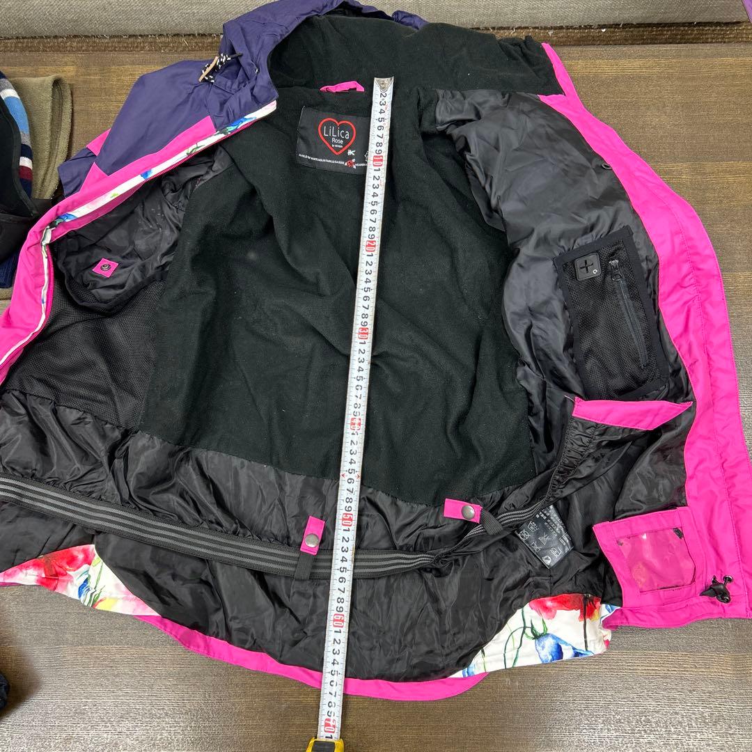 このままゲレンデへ！スノボ、ウェア一式【レディース】Mサイズ位、K2&サロモン