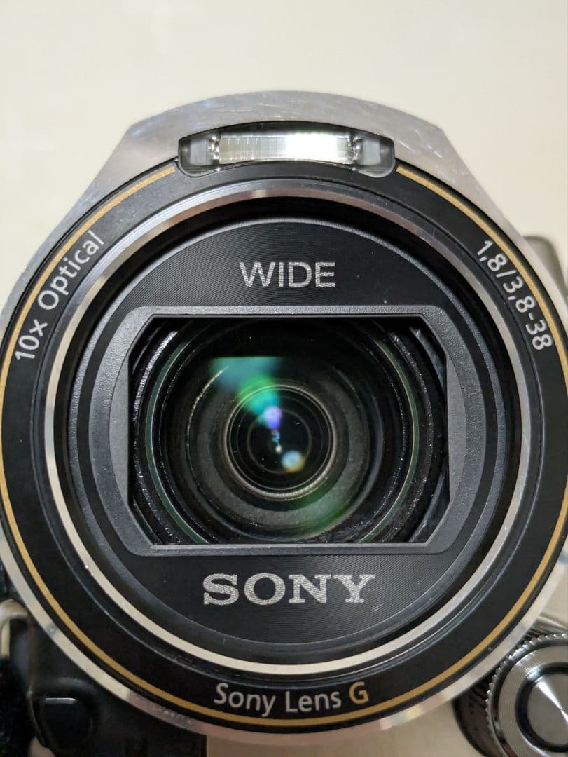 ソニー ビデオカメラ HDR-CX560V ハンディカム　シャンパンシルバー