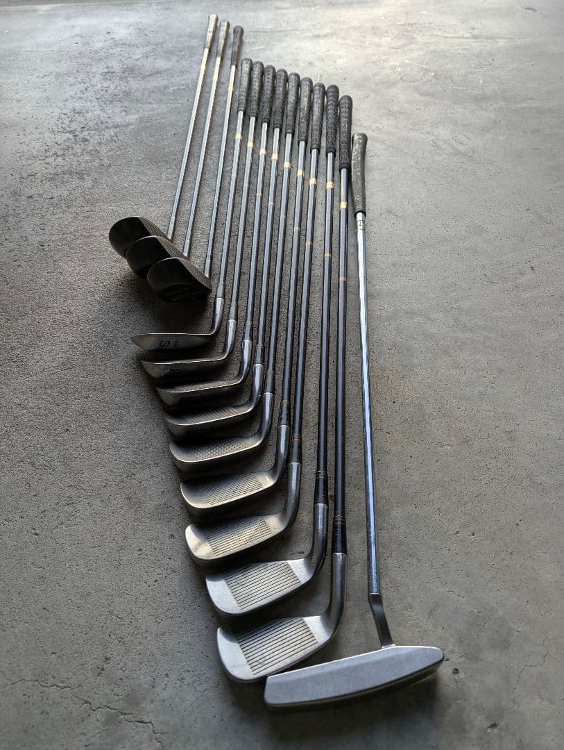 ゴルフバック（ポロ　Polo Ralph Lauren）、クラブセット