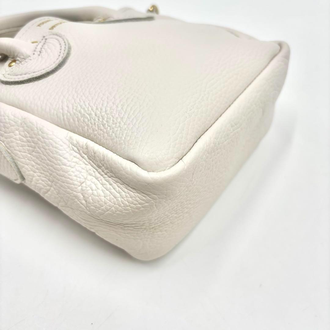 【未使用に近い】 ヤングアンドオルセン 2way ショルダーバッグ チェーン