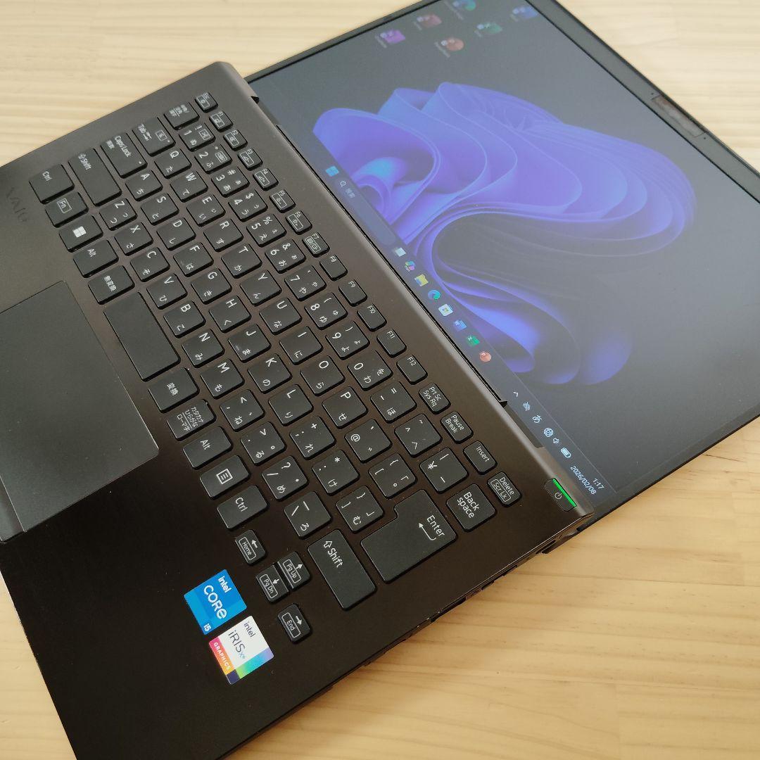 美品 VAIO Pro PK 爆速 第11世代i5搭載 16GB 500GB