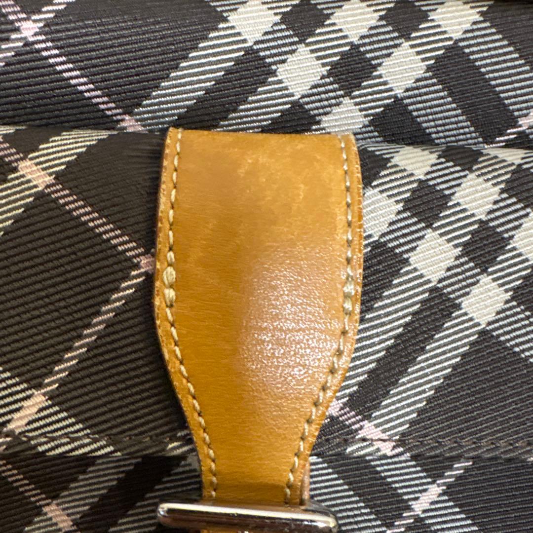 BURBERRY BLUE LABEL チェック柄ショルダーバッグ