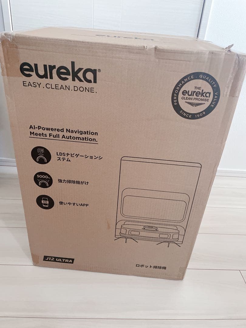 ❤️大特価❤️ EUREKA（ユーリカ） J12Ultra ロボット掃除機 ホワイト
