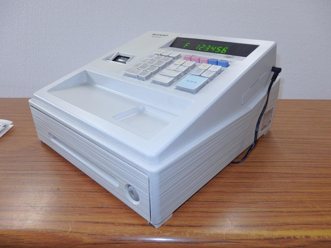 7110 設定無料 SHARP XE-A147-W 電子レジスター 2022年製