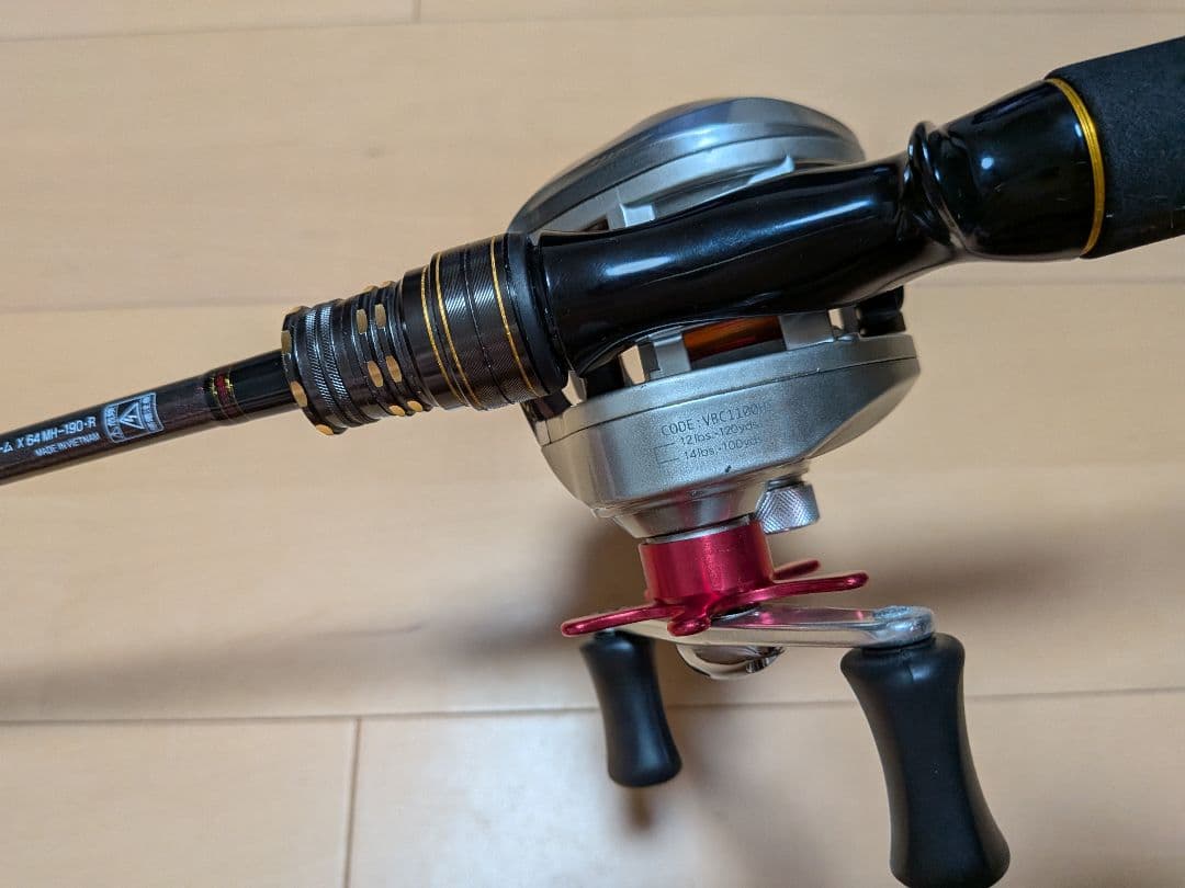 タイラバ　真鯛　タイ　ダイワ　ロッド　ライトゲームX　リール　本体　セット