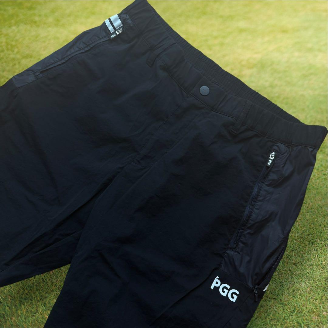 パーリーゲイツ　PGG パンツ　XL〜X XL相当　黒　ブラック　紺　ネイビー