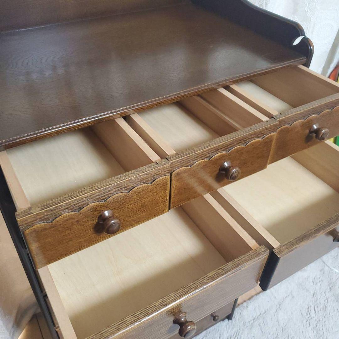 美品 パリの雑貨屋 F-86 チェスト キャビネット 飾り棚 クラシック タンス