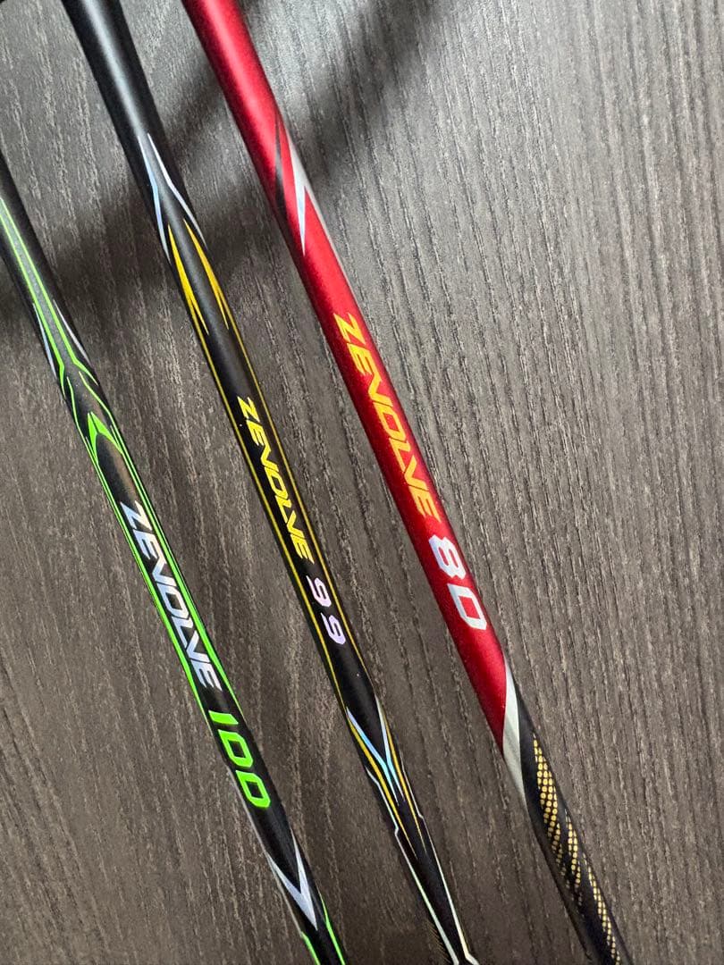 KIZUNA ZEVOLVE 廃盤ラケット3本セット キズナ