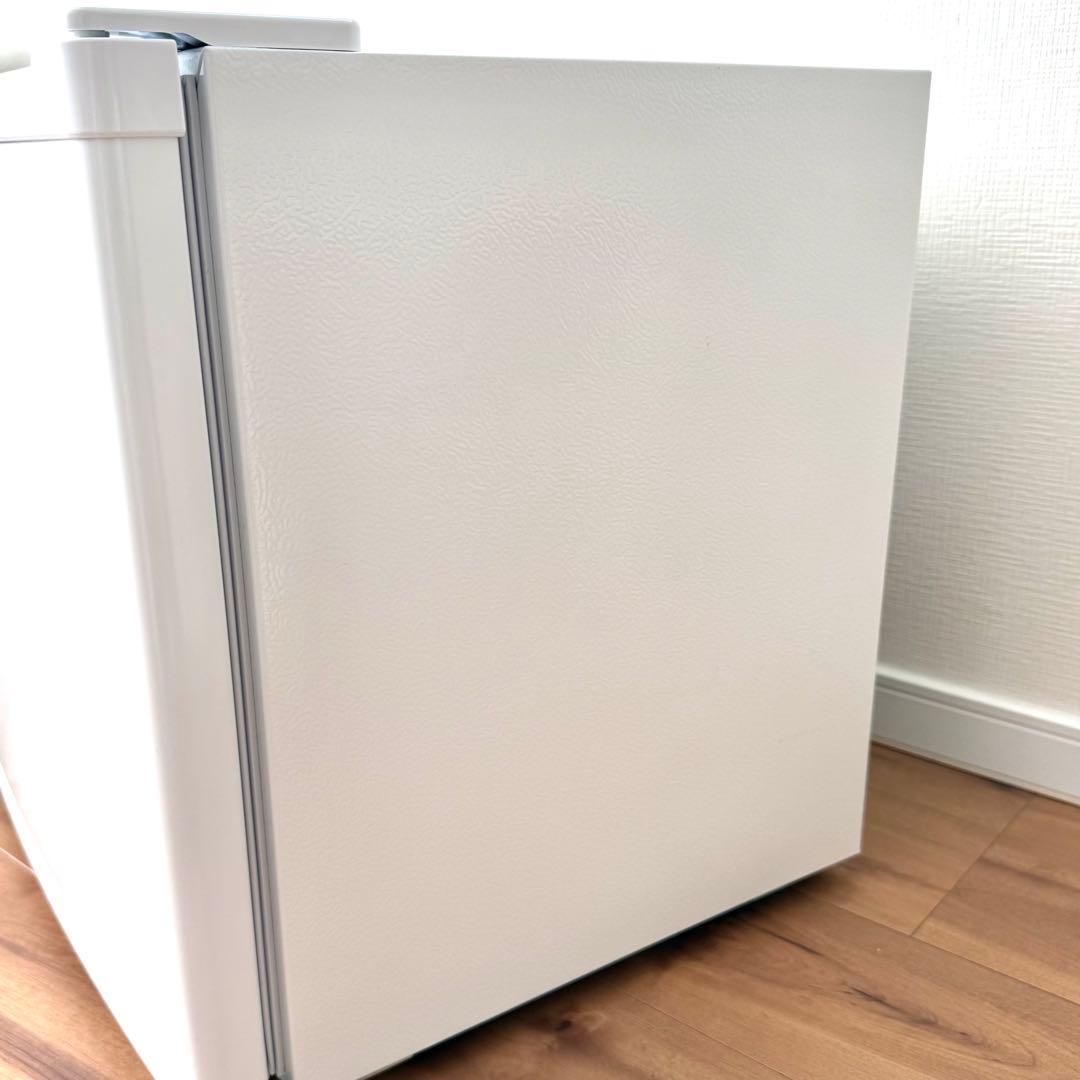 アイリスプラザ 冷凍庫 PRC-B051D-W ホワイト 1ドア 46L