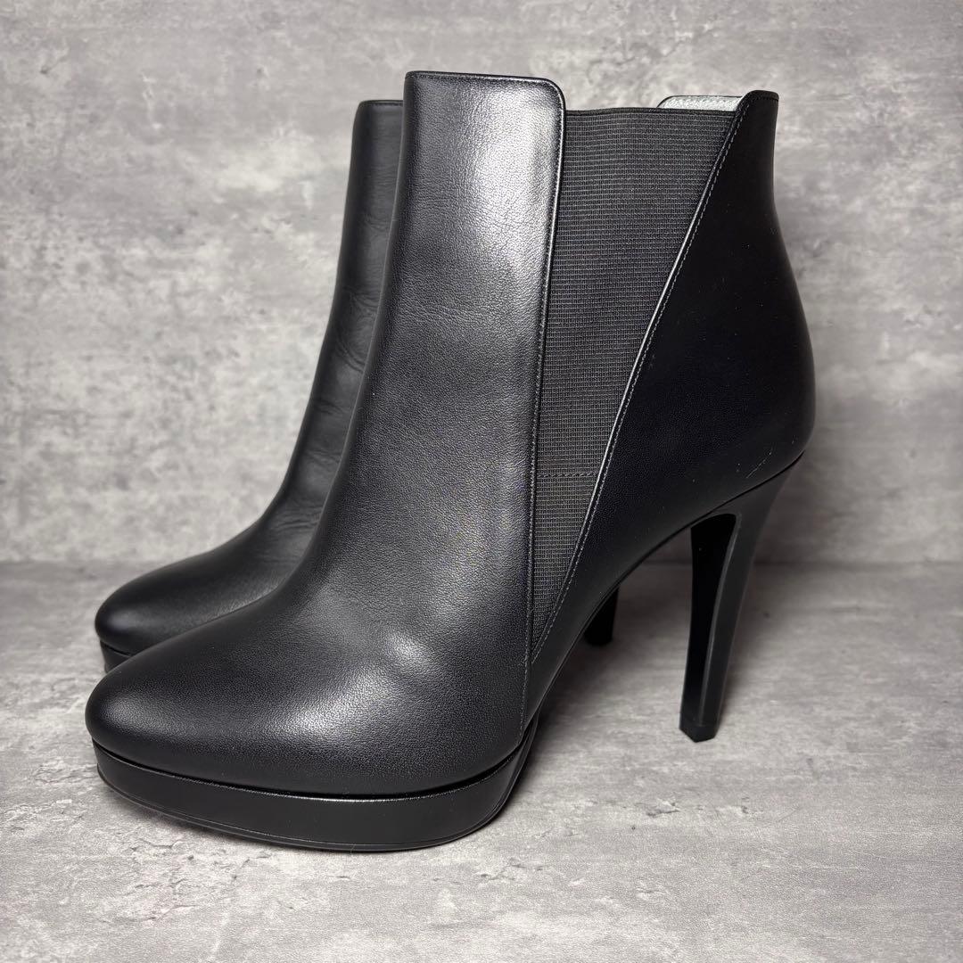 【ほぼ新品】DIANA ダイアナ　ショートブーツ　サイドゴア　厚底　ハイヒール