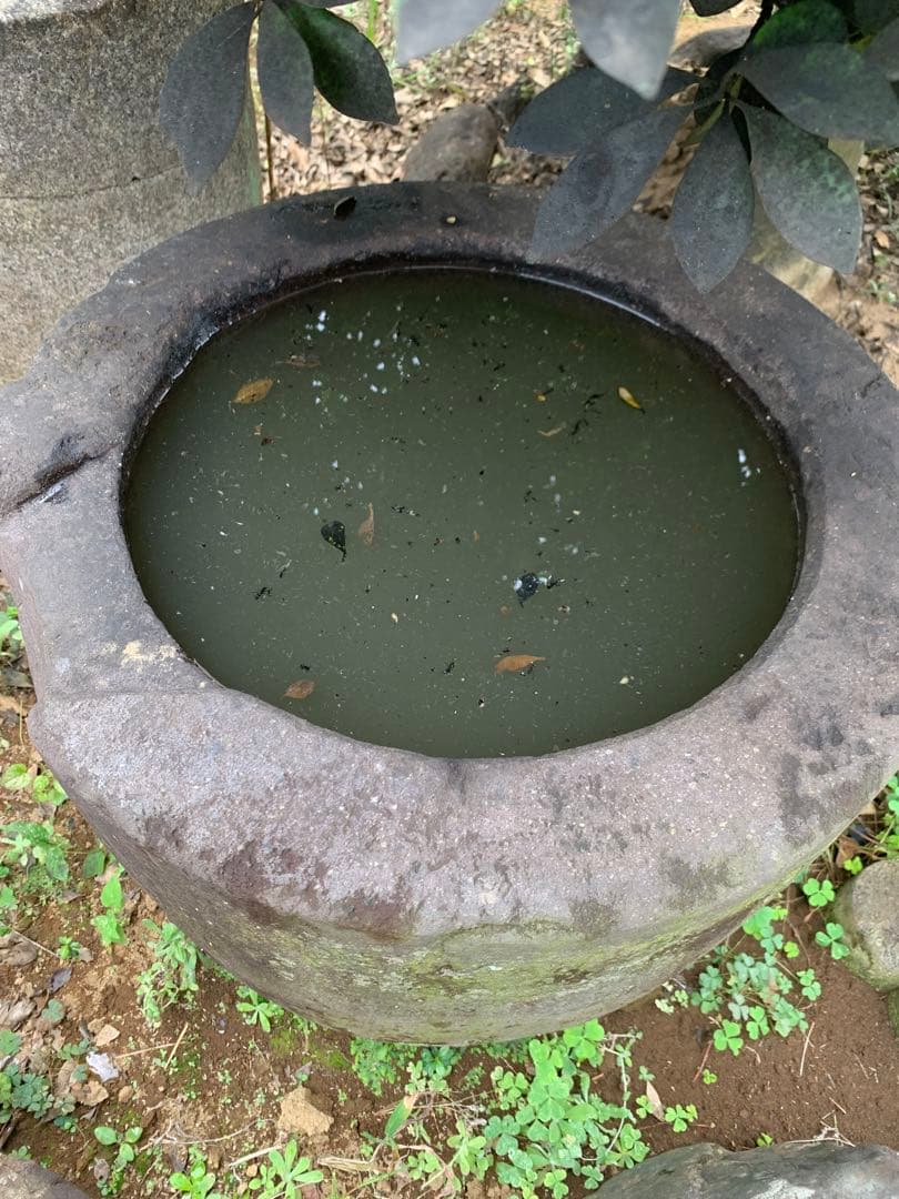 ③つくばい　54㎝✖️43㎝　引き取り限定