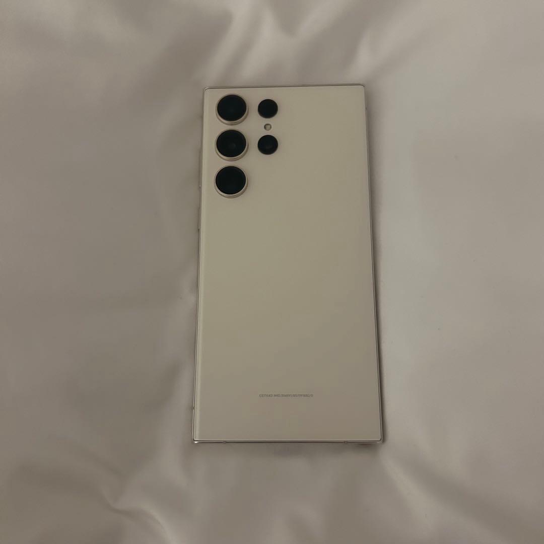 スマートフォン本体 Galaxy S23 Ultra 512GB CREAM SIM FREE