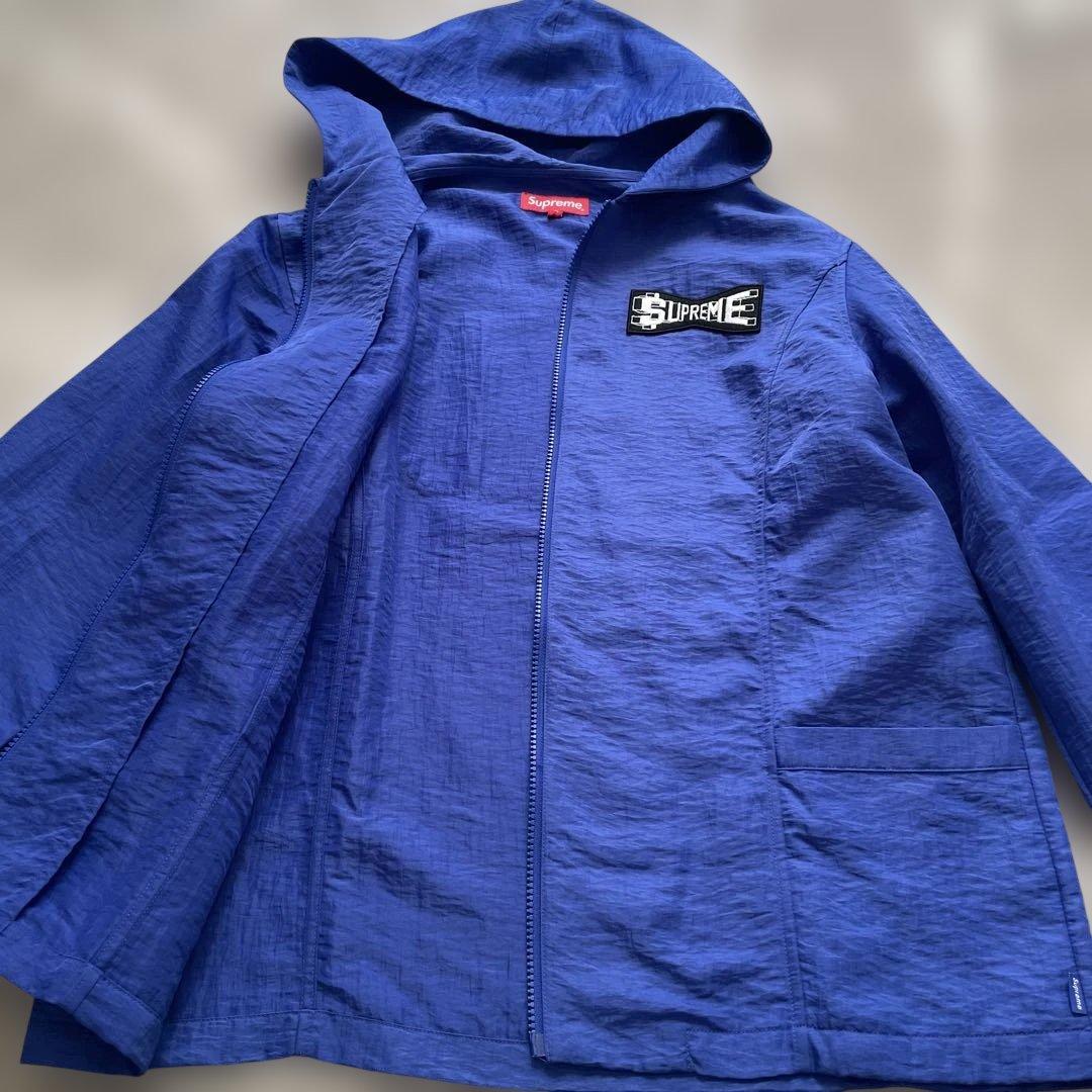 【極美品】シュプリーム Supreme ナイロンパーカー ブルゾン ロゴ