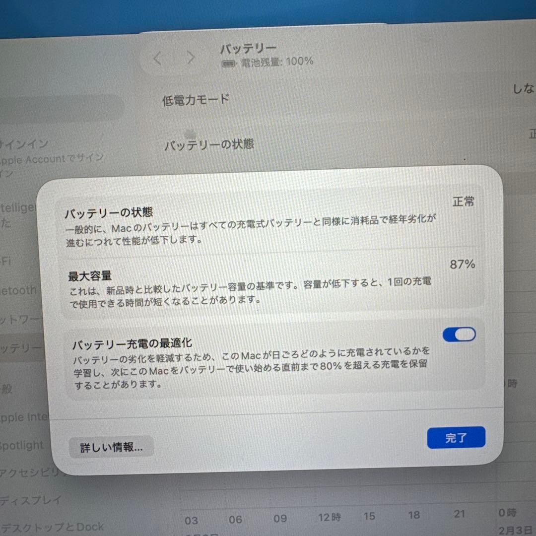 Apple MacBook Air (M1, 2020) 本体