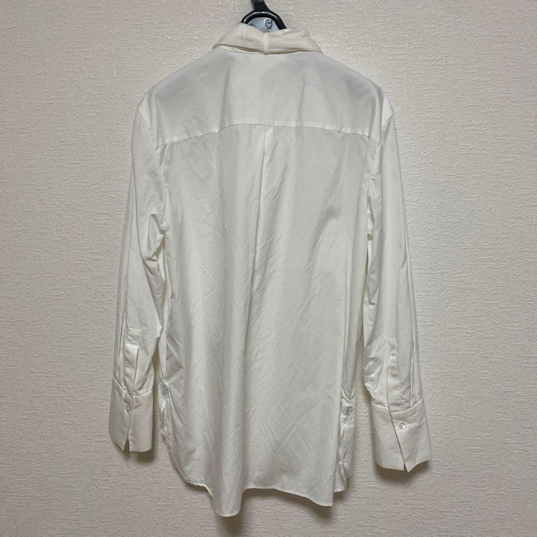 コンパクトブロード シフォンボウタイブラウス