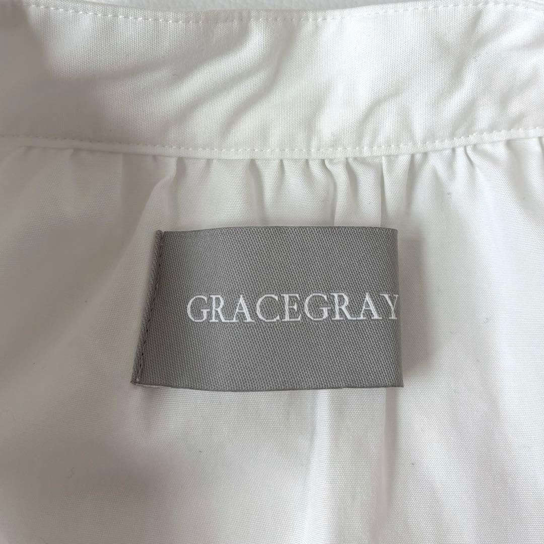 GRACEGRAY グレイスグレイ ギャザープルオーバーシャツ