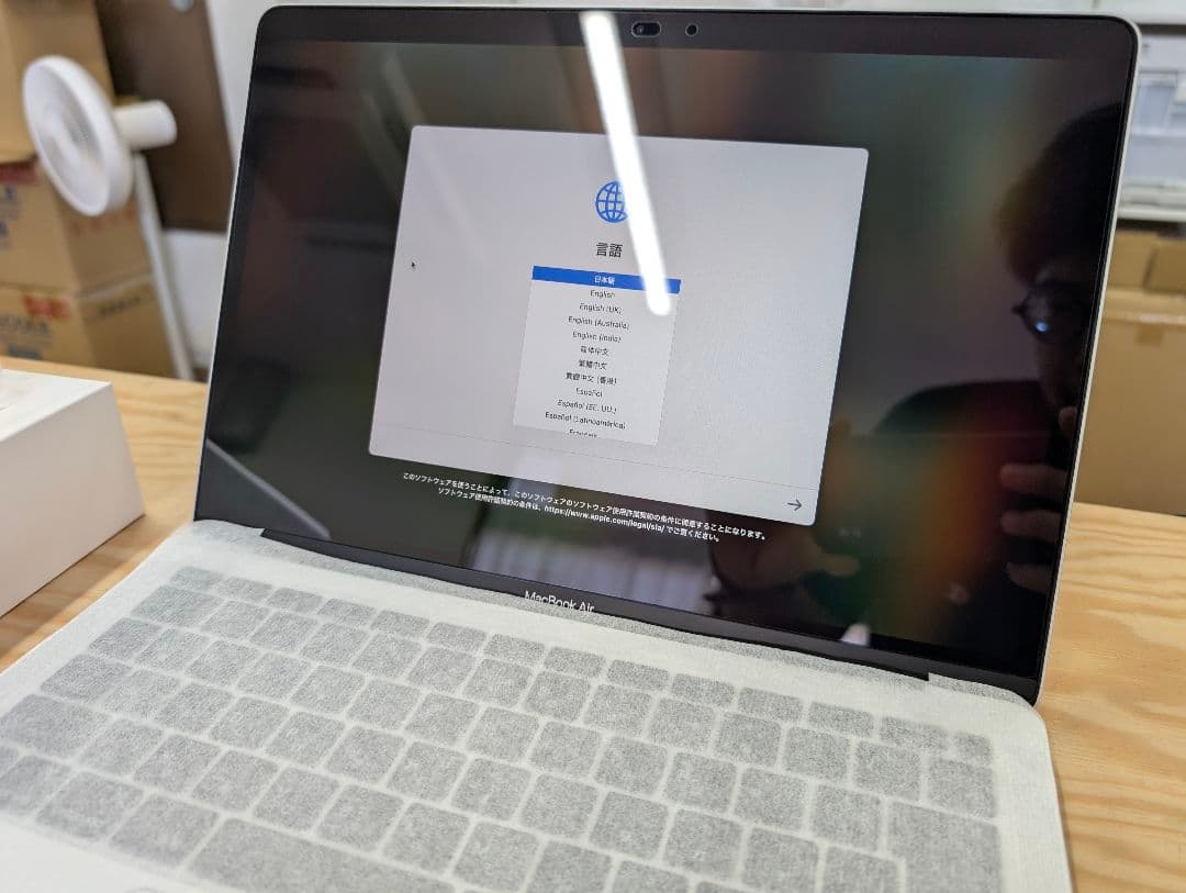 MacBook Air m1 シルバー 充電器付き