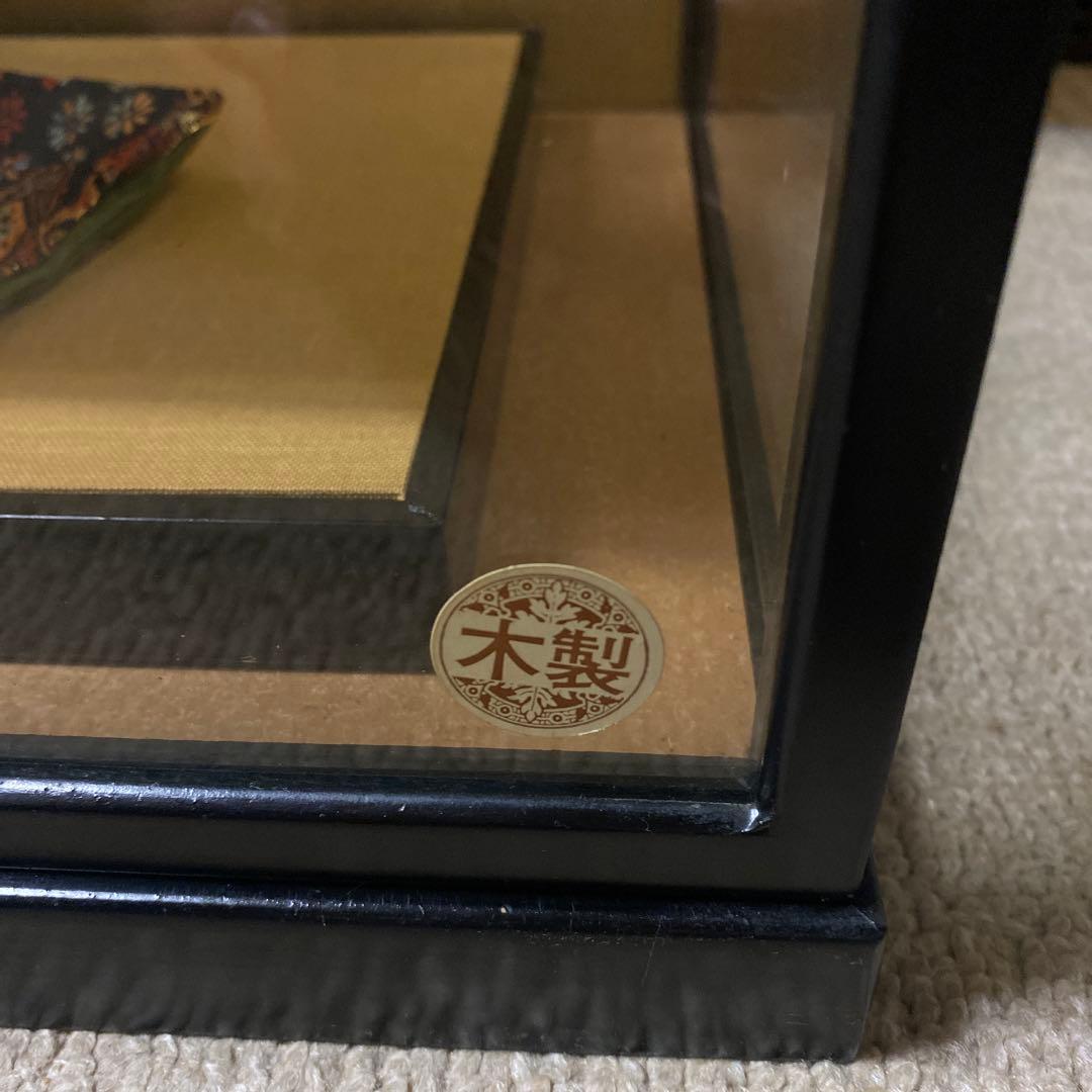 ケース入り日本人形　秀月　兜差