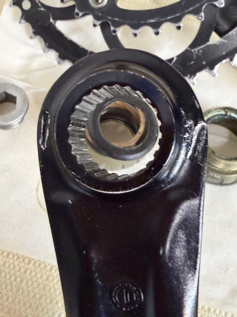 訳あり品 カンパニョーロ ヴェローチェクランク 170mm50/34 bb付