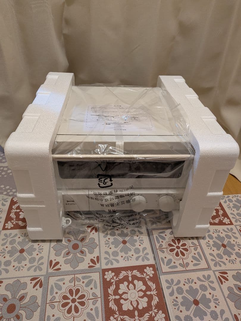 BRUNO スチーム&グリルトースター ホワイト