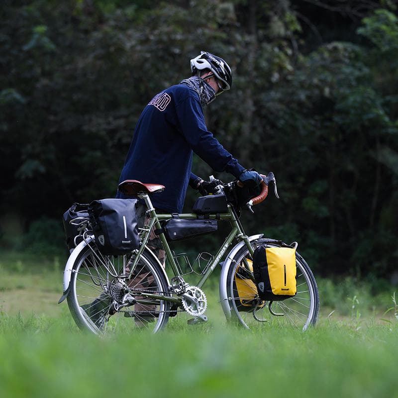 RhinoWeld 自転車 前輪/後輪両用 サイドバッグペアセット 防水