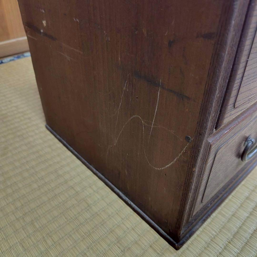 アンティーク ３段チェスト コンパクト タンス 年代物 お洒落 オシャレ 和風
